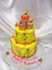 Bees&Blossoms CupCake Cake